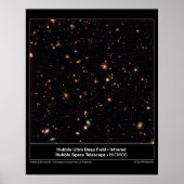 HubbleUltraDeepFieldInfrared-2004-07b Poster (Vorne)