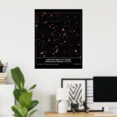 HubbleUltraDeepFieldInfrared-2004-07b Poster (Heimbüro)