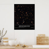 HubbleUltraDeepFieldInfrared-2004-07b Poster (Küche)