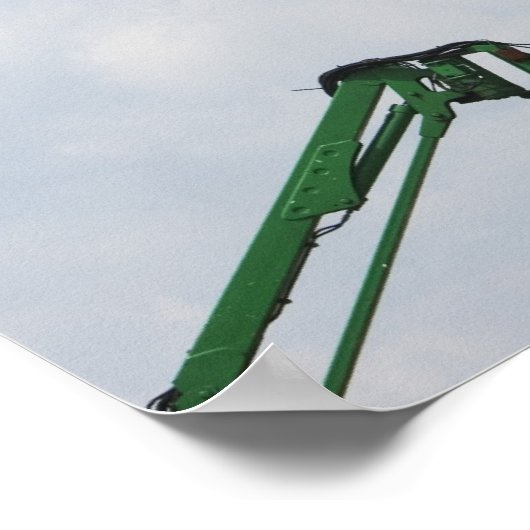 Hubbühnen Poster (Ecke)