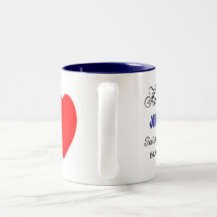 Hubby Custom Ehepaar verheiratet Zweifarbige Tasse