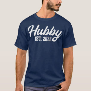 Hubby Est 2022 Eheschließung zu sein Marri T-Shirt
