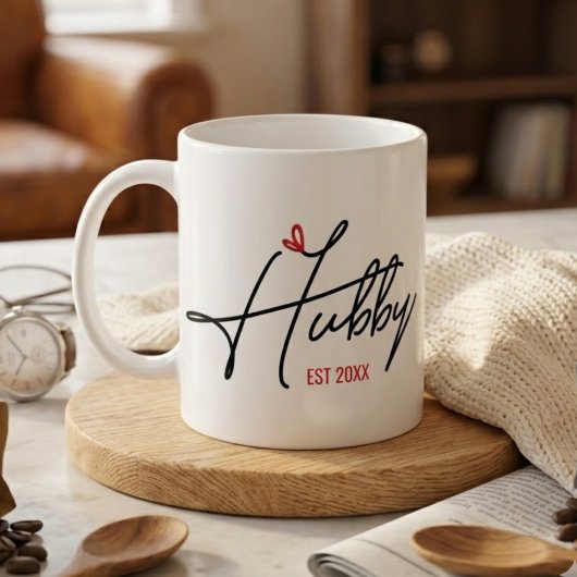 Hubby etabliert Personalisiert Kaffeetasse
