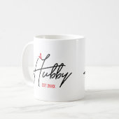 Hubby etabliert Personalisiert Kaffeetasse (Vorderseite Links)