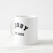 Hubby Groom  Kaffeetasse (Vorderseite Links)