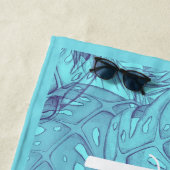 Hubby Hawaiian Beach Handtuch (Beispiel)