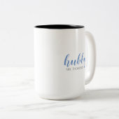 Hubby-Herr Zweifarbige Tasse (VorderseiteRechts)