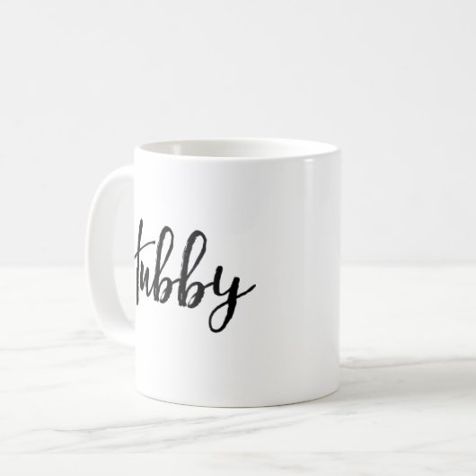 Hubby. Kaffeetasse (Vorderseite Links)