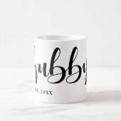 Hubby-Kalligraphie Kaffeetasse (Mittel)