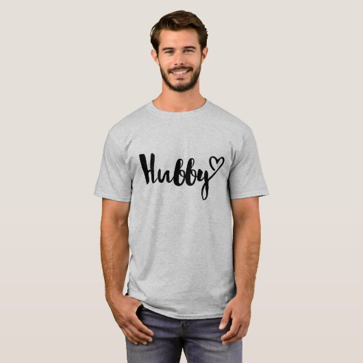 Hubby mit Herz T-Shirt (Vorne ganz)