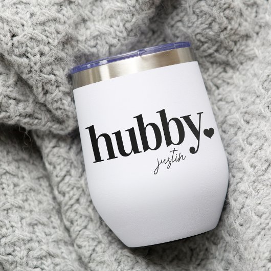 HUBBY | Personalisiert Name Newlyweds
