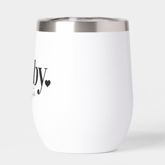 HUBBY | Personalisiert Name Newlyweds (Rückseite)