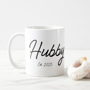 Hubby Personalisierte Verlobung Geschenk für seine Kaffeetasse