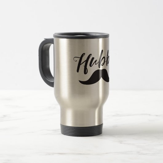Hubby-Reise-Tasse Reisebecher (Vorderseite Links)