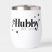 Hubby-Schriftart aller Farben, elegant Retro-Stars (Vorderseite)