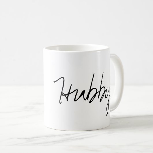 Hubby-Tasse Kaffeetasse (VorderseiteRechts)