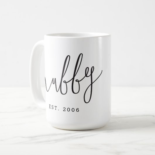 Hubby-Tasse Kaffeetasse (Vorderseite Links)