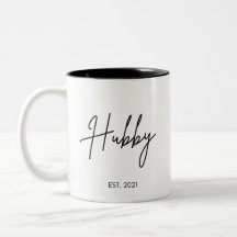 Hubby-Tasse, kundenspezifische Kaffee-Tasse