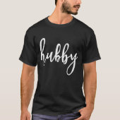 Hubby und Wifey Honeymoon T-Shirt (Vorderseite)