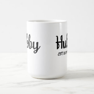 Hubby Wedding-Jubiläum wünscht Ehemann Kaffeetasse