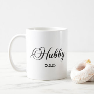Hubby Wedding Kaffee Tasse