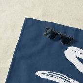 Hubby - Whimsikkalligraphie für den Raum Strandtuch (Beispiel)