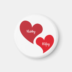 Hubby Wifey-Magnet Magnet