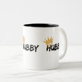 Hubby  zweifarbige tasse (VorderseiteRechts)