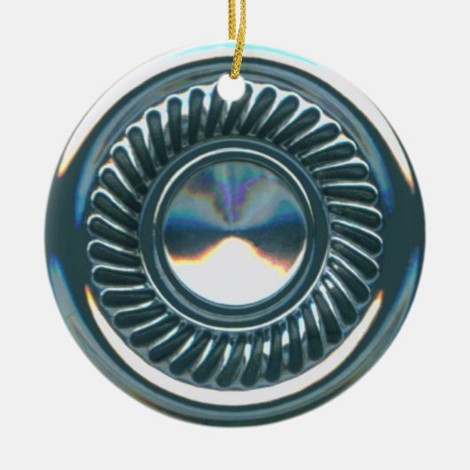 Hubcap 2 keramik ornament (Vorne)