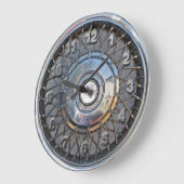 Hubcap Große Wanduhr (Winkel)