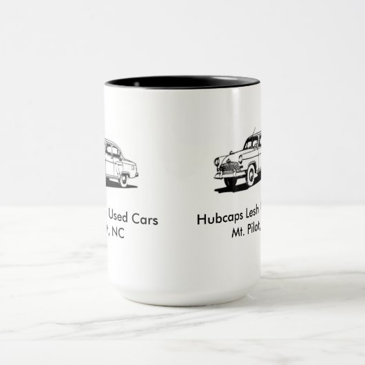 Hubcaps Lesh benutzte Auto-Tasse Tasse (Zentrum)