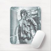 Huber in der Uniform Mousepad (Mit Mouse)