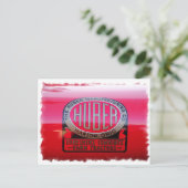 Huber Tractor-Logo Postkarte (Stehend Vorderseite)