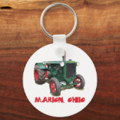 Huber Tractor - Marion, Ohio Schlüsselanhänger (Vorderseite)