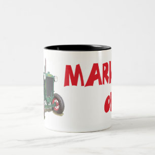 Huber Tractor - Marion, Ohio Zweifarbige Tasse