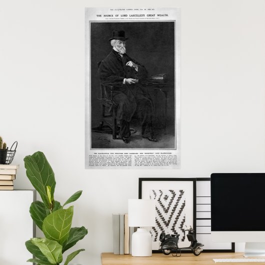 Hubert George de Burgh-Canning Poster (Heimbüro)