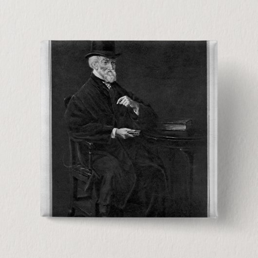 Hubert George de Burgh-Einmachen Button (Vorderseite)