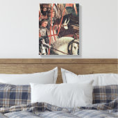 Hubert van Eyck - Die rechten Ritterdetails Leinwanddruck (Insitu (Schlafzimmer))