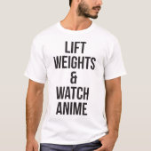 Hubgewicht und Anime - Inspirationsspielraum T-Shirt (Vorderseite)