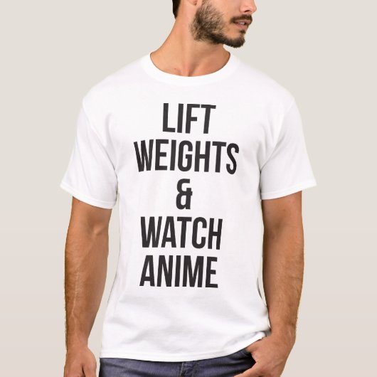 Hubgewicht und Anime - Inspirationsspielraum T-Shirt (Vorderseite)