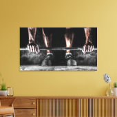 Hubgewichte Leinwanddruck (Insitu (Wohnzimmer))