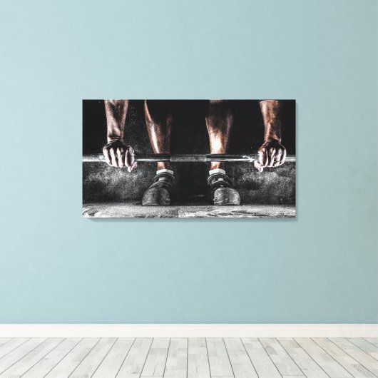 Hubgewichte Leinwanddruck (Insitu (Holzboden))