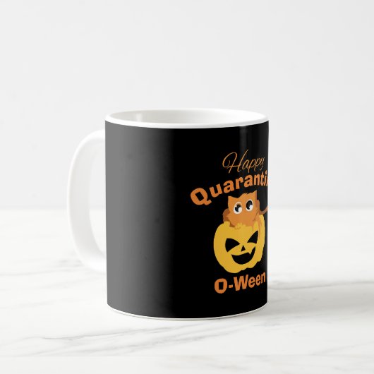 Hubie Halloween Kaffeetasse (Vorderseite Links)