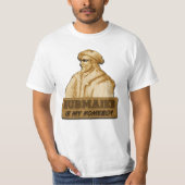 Hubmaier is my Homeboy(Gold) - Economy class T-Shirt (Vorderseite)