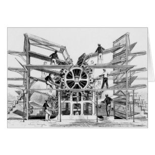 Hubraum der printing press invented by Richard Mar
