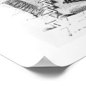 Hubraum der printing press invented by Richard Mar Poster (Ecke)