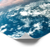 Hubraum-Teleskop Kleinraumposter/Print Poster (Ecke)