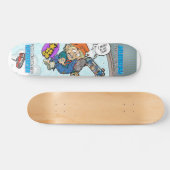 Hubris-Skate-Plattform, die Paste kennzeichnet Skateboard (Horizontal)