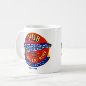 Hubroller Rink Chicago / Norridge Illinois Kaffeetasse (Vorderseite Links)