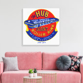 Hubroller Rink Chicago / Norridge Illinois Leinwanddruck (Insitu (Wohnzimmer))